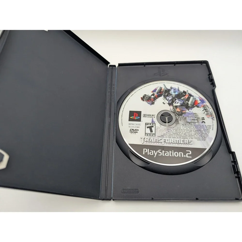 Transformers Revenge Of The Fallen PS2 Sci-fi Action Adventure